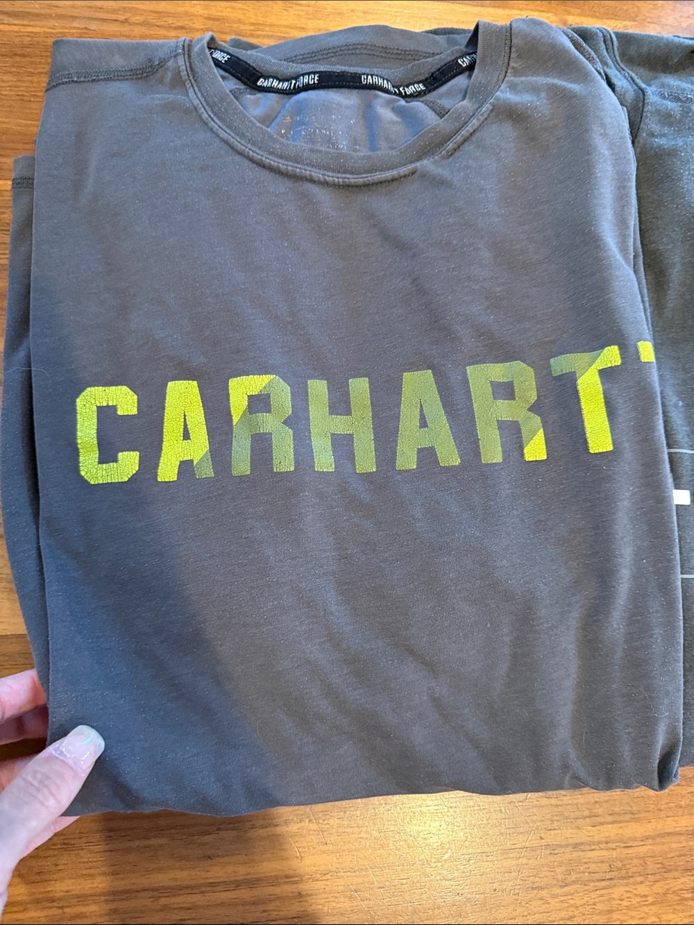 15 Carhartt Force Relaxed Fit T-Shirt Mens Size XL Short Sleeve Crew-Neck - Picture 12 of 16